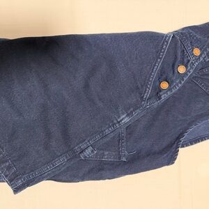London London Dark Blue Denim Overalls Size M